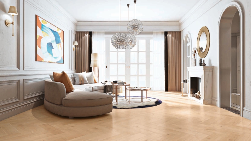 CLASSEN: Panele podłogowe do salonu, kuchni i pomieszczeń 