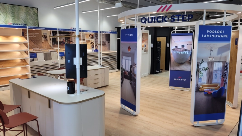 Quick-Step Concept Store na Bielanach Wrocławskich – Nowa