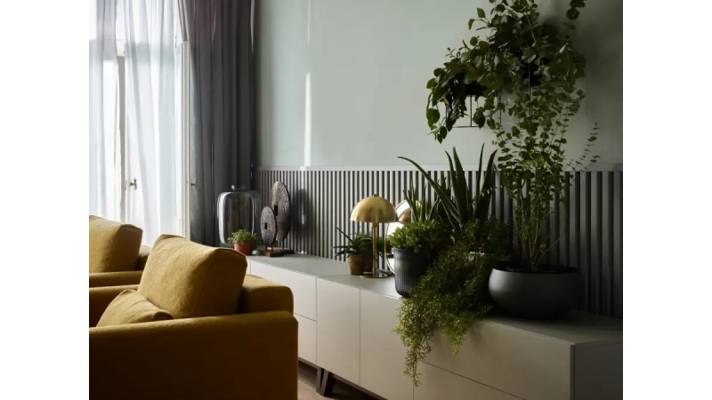 Ciekawe pomysły na ścianę w salonie - Inspiracje - 2.webp