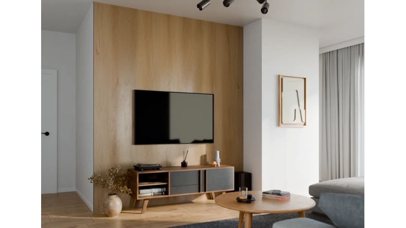 Ciekawe pomysły na ścianę w salonie - Inspiracje - 5.webp