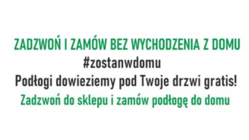 Zadzwoń do sklepu i zamów Podłogi i Drzwi bez wychodzenia