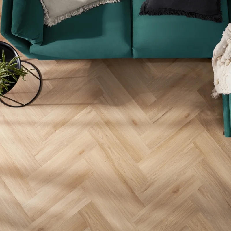 Panele winylowe SPC LVT Jodełka Dąb Harlow CA158 Klasa 33 
