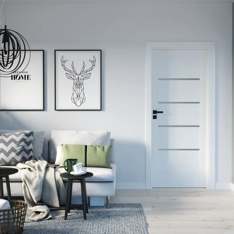 Drzwi Porta VERTE HOME G.2 lewe 80cm przylgowe z podcięciem