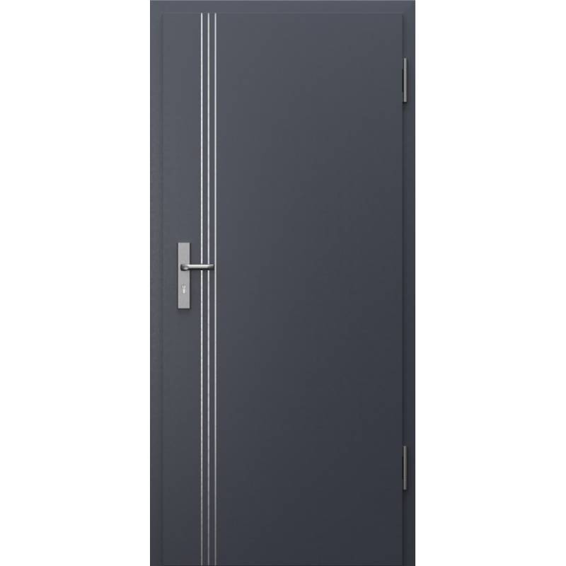 Drzwi Techniczne Innovo 37 dB intarsje 3