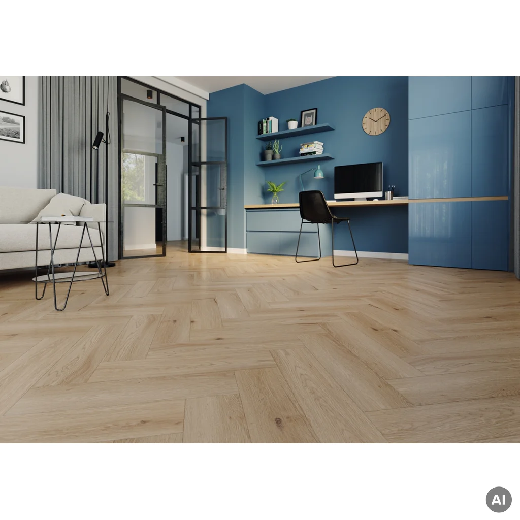 Panele winylowe SPC LVT Jodełka Dąb Yankee Klasa 33 5 mm TAK, CA153