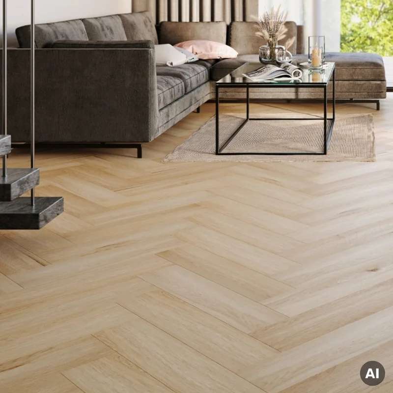 Panele winylowe SPC LVT Jodełka Dąb Yankee Klasa 33 5 mm T