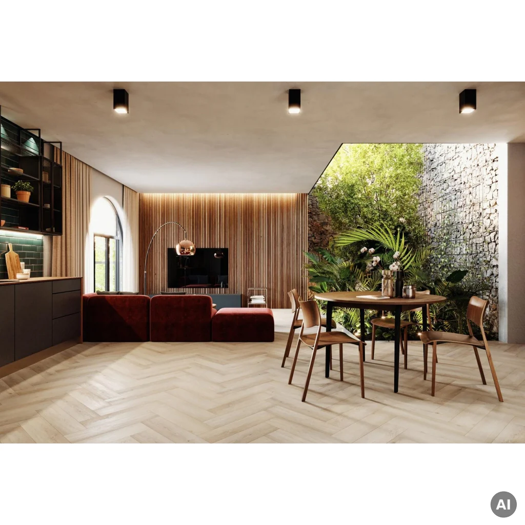 Panele winylowe SPC LVT Jodełka Dąb Preston Klasa 33 5 mm TAK, CA167