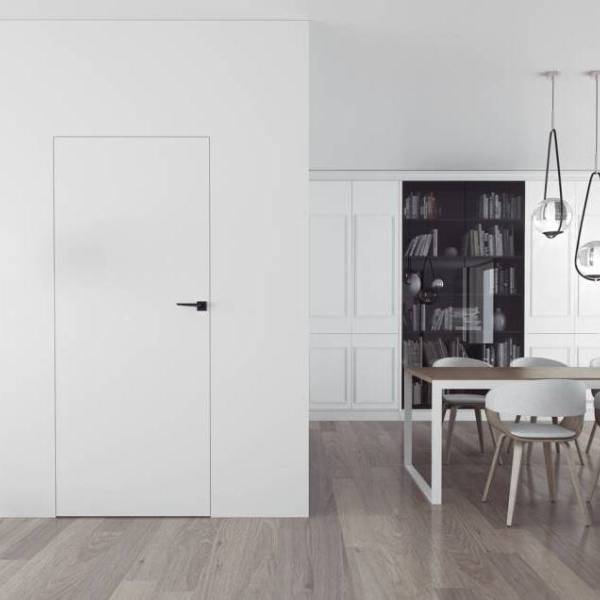 Drzwi Sara Eco 2 bezprzylgowe ukryte lewe 80 cm otwierane na