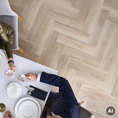 Panele winylowe SPC LVT Jodełka Dąb Stamford Klasa 33 5 mm TAK, CA181