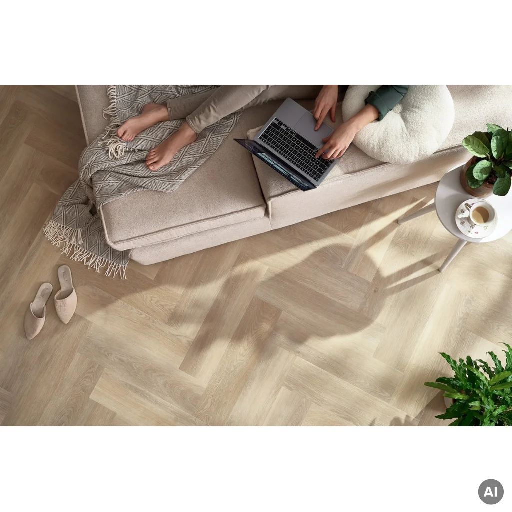 Panele winylowe SPC LVT Jodełka Dąb Dearwood Klasa 33 5 mm TAK, CA187