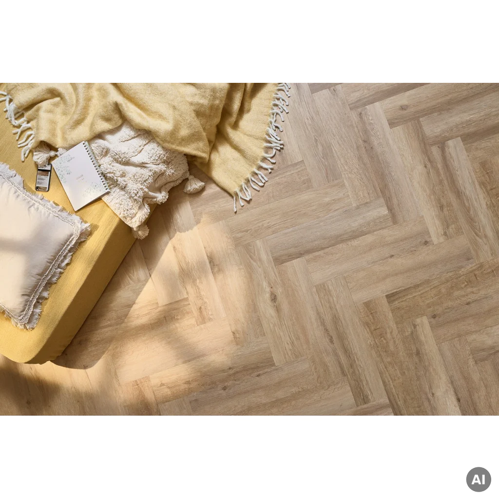 Panele winylowe SPC LVT Jodełka Dąb Windsor Klasa 33 5 mm TAK, CA184