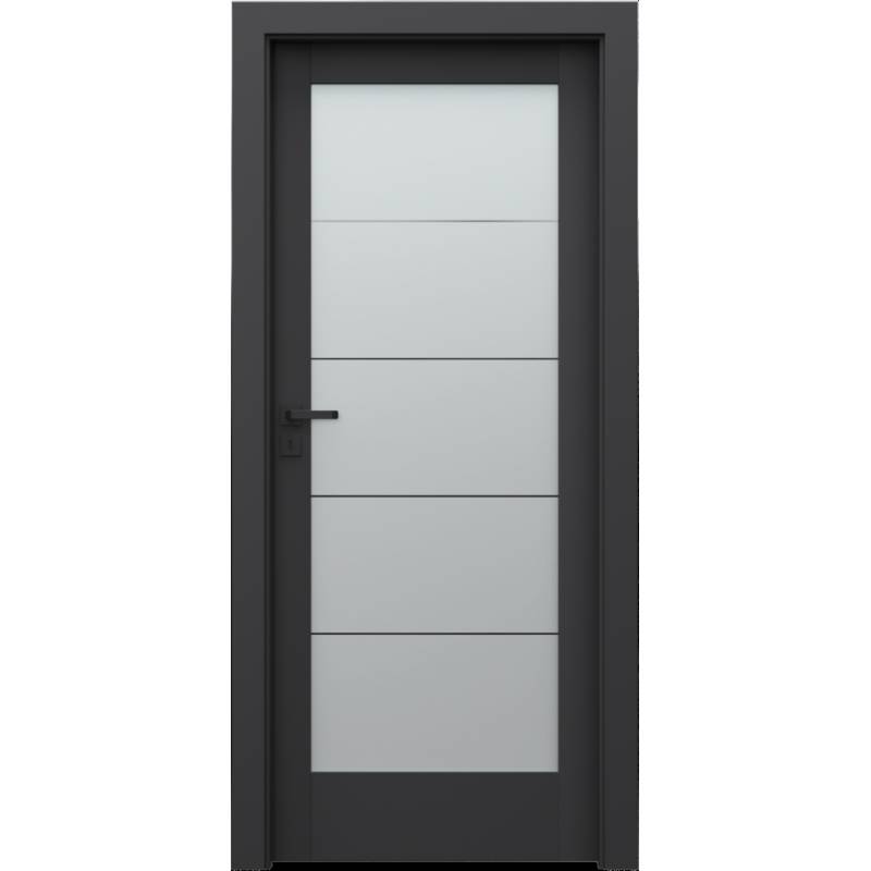 Drzwi Porta VERTE HOME CZARNY model B.5