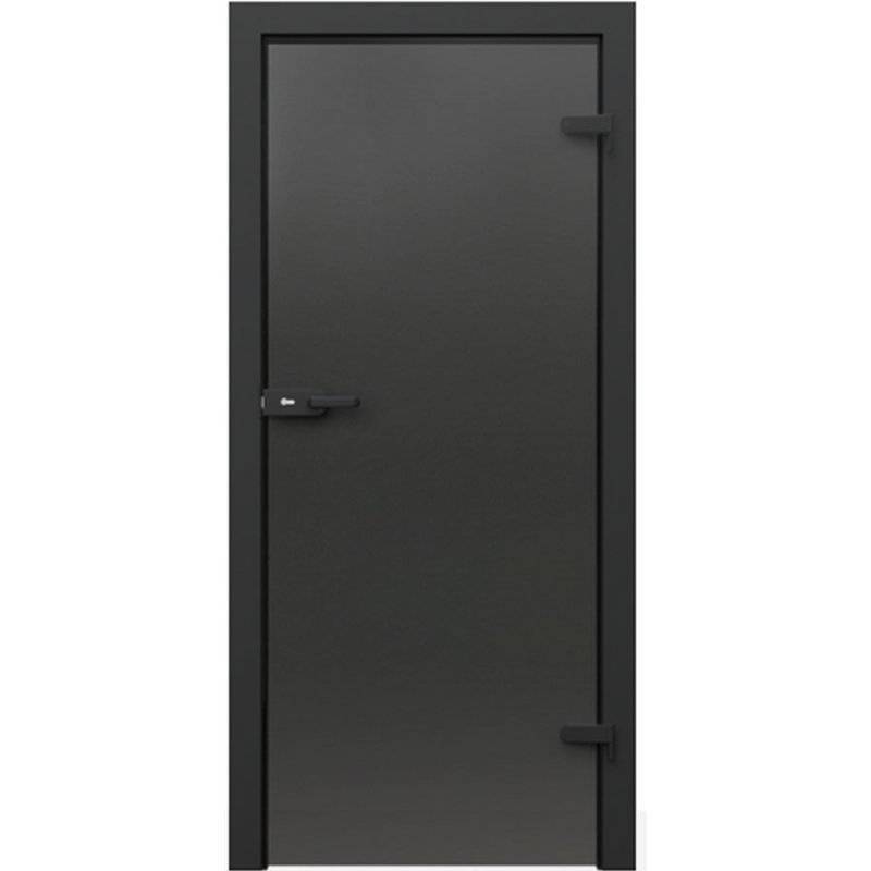 Drzwi Porta GLASS szyba grafitowa matowa