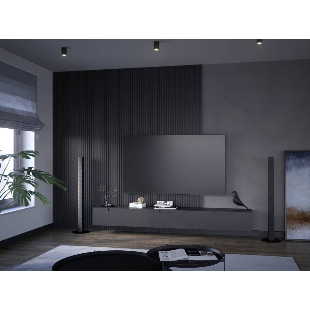 Lamele Czarne matowe M 723, 120032940