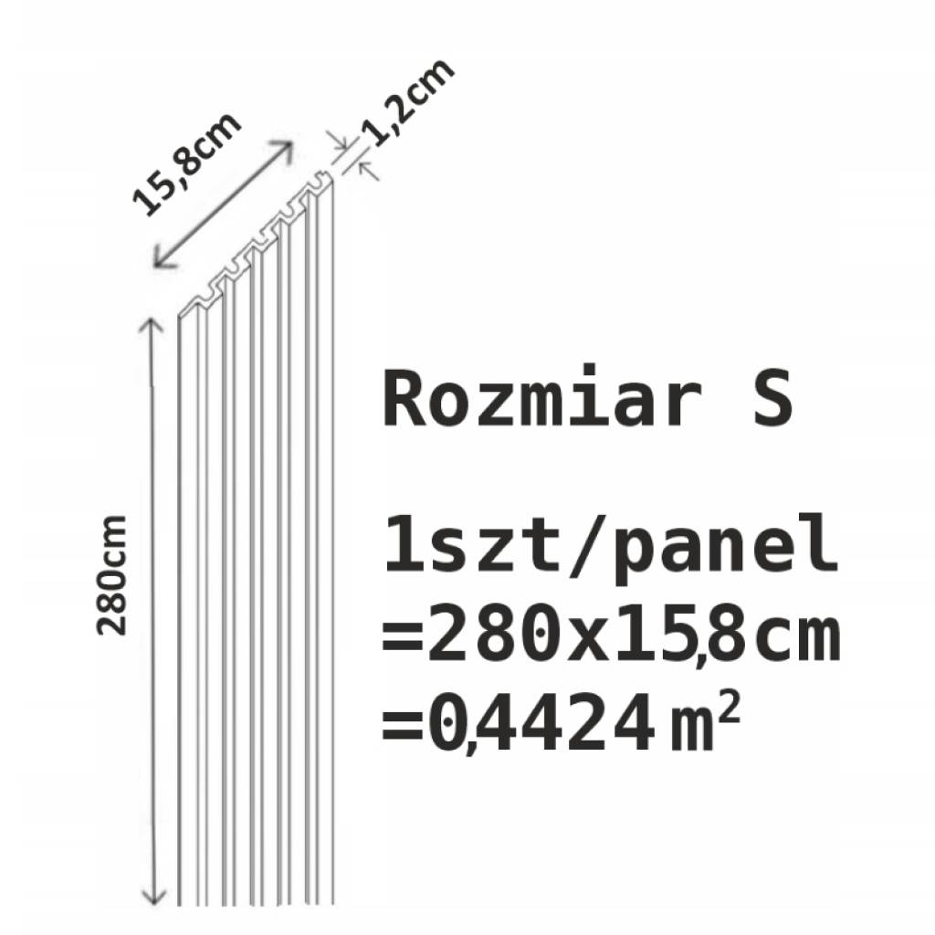 Lamele Dąb Naturalny Teak S 248