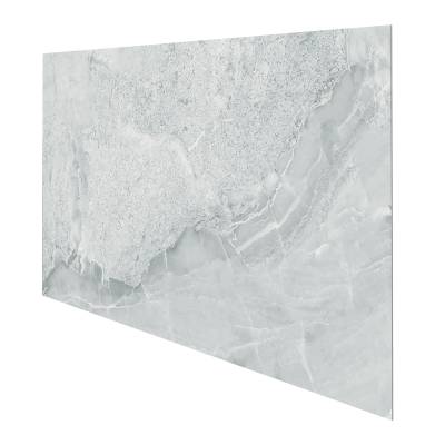 Panele ścienne Ash Grey 30x60 Marmur Kamień Szary Jasny Połysk 6053393