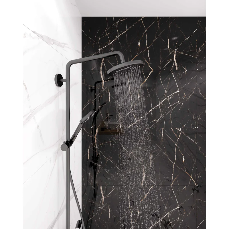 Panele ścienne Calacatta Black 30x60 Marmur Czarny Kamień