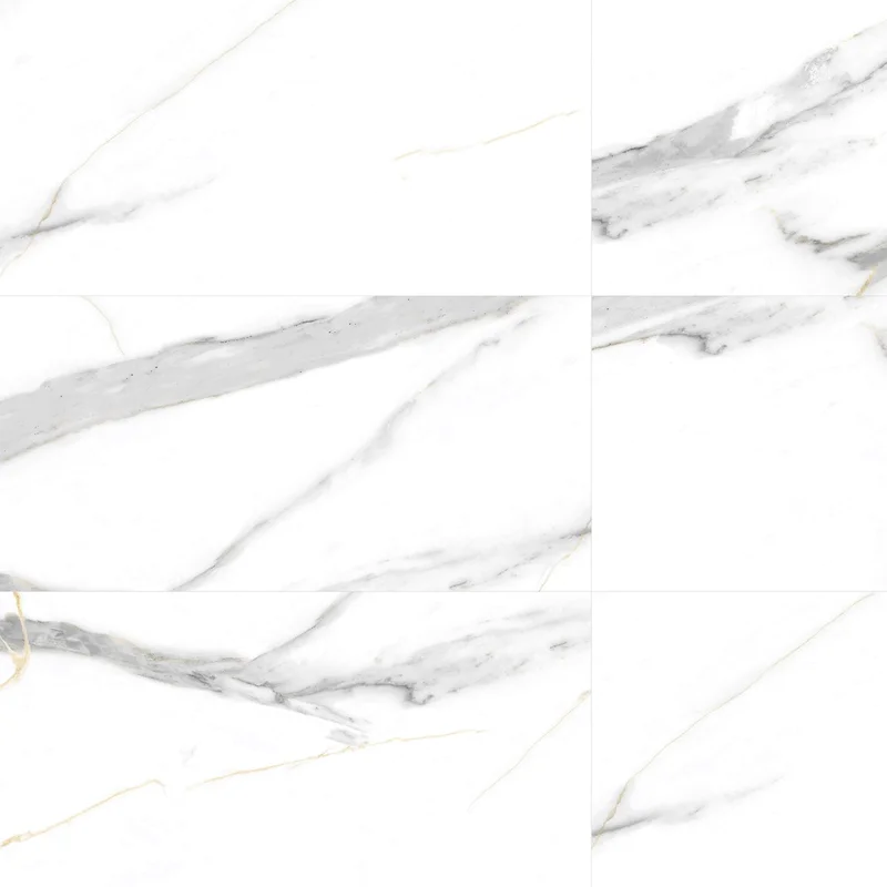 Panele ścienne Calacatta White 30x60 Marmur Biały Kamień