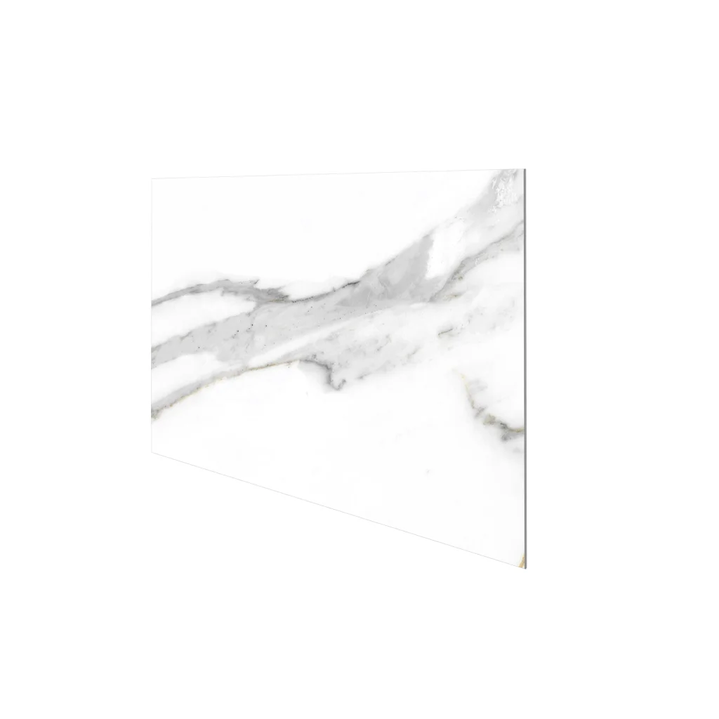 Panele ścienne Calacatta White 30x60 Marmur Biały Kamień Połysk 6053389