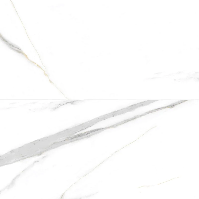 Panele ścienne Calacatta White Biały Marmur Połysk 120x60