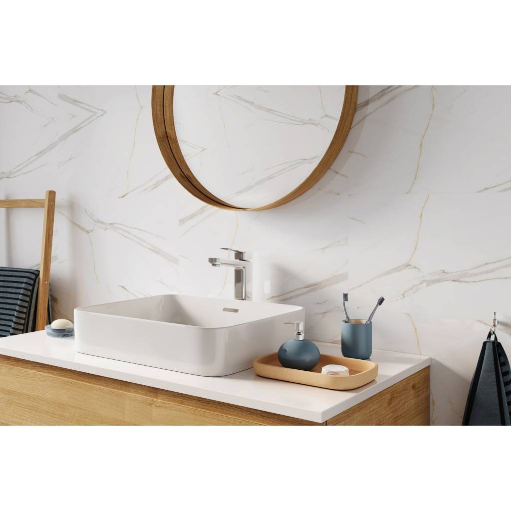 Panele ścienne Calacatta White Biały Marmur Połysk 120x60 6053394
