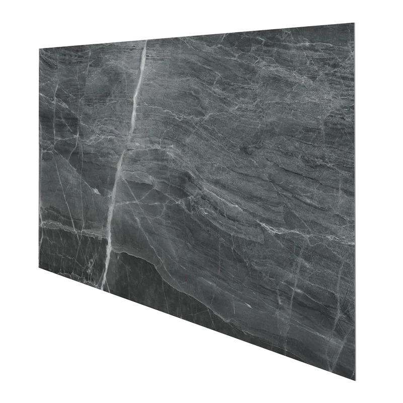Panele ścienne Dark Stone Czarny Marmur Połysk 120x60 6053