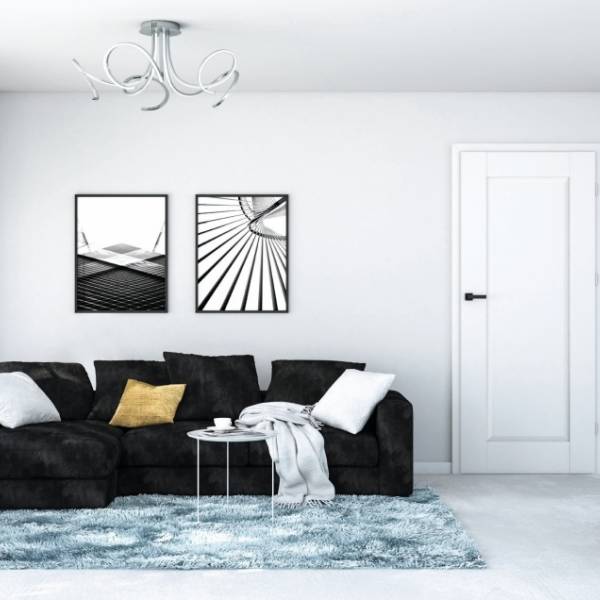 Drzwi Estra 5 przylgowe WC prawe 70cm, 5901316084706