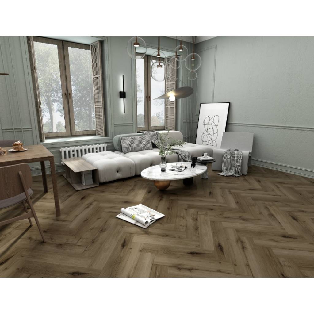 Panele winylowe SPC LVT Jodełka Potala Klasa 33 4.5 mm, PAN000252