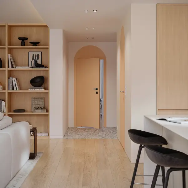 Drzwi ukryte Porta HIDE WC Bezprzylgowe (otwierane na zewną