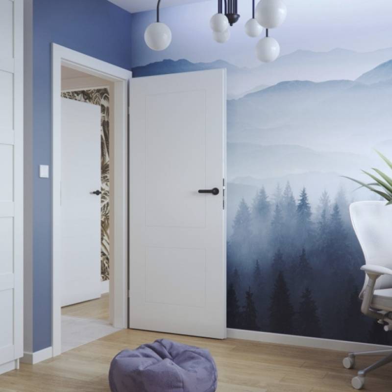 Drzwi Porta Factor 3 WC Bezprzylgowe Lewe 80cm, SPAP530L08LB