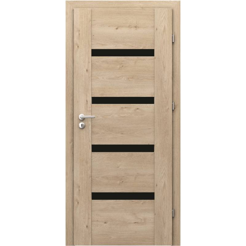 Drzwi Porta INSPIRE model C.4 z czarną szybą