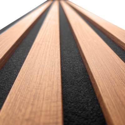Lamele Akustyczne Dąb Naturalny Teak na Filcu L 248, 120043514