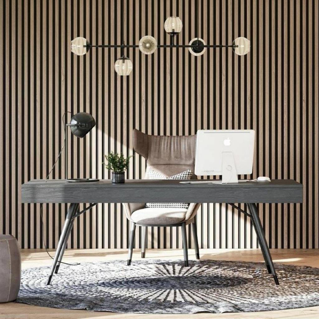 Lamele Akustyczne Dąb Naturalny Teak na Filcu L 248, 120043514