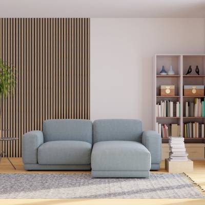 Lamele Akustyczne Dąb Naturalny Teak na Filcu L 248, 120043514