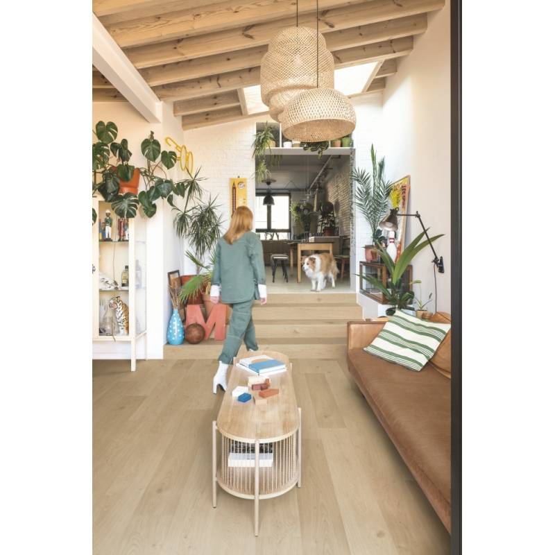 Panele winylowe SPC LVT Dąb Coast Beżowy AVSPT40321 Klasa 