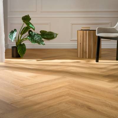 Panele winylowe SPC LVT Jodełka Dąb Menor CAS 223 5 mm, 5905167857090