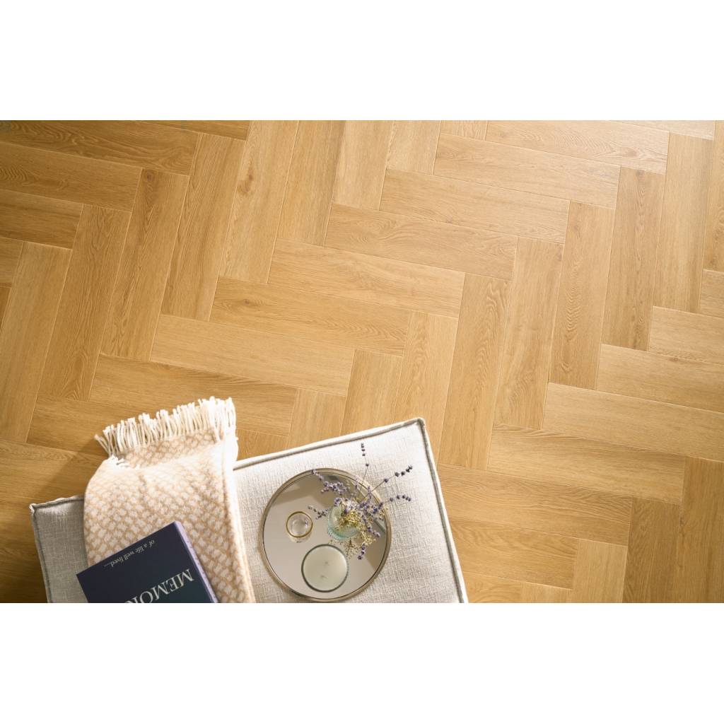 Panele winylowe SPC LVT Jodełka Dąb Menor CAS 223 5 mm, 5905167857090