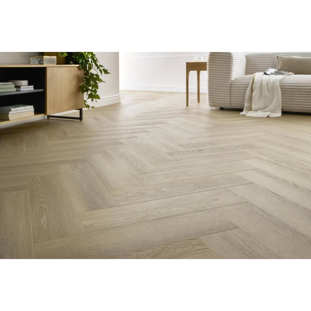 Panele winylowe SPC LVT Jodełka Dąb Deventer CAS 236 5 mm, 5905167857120
