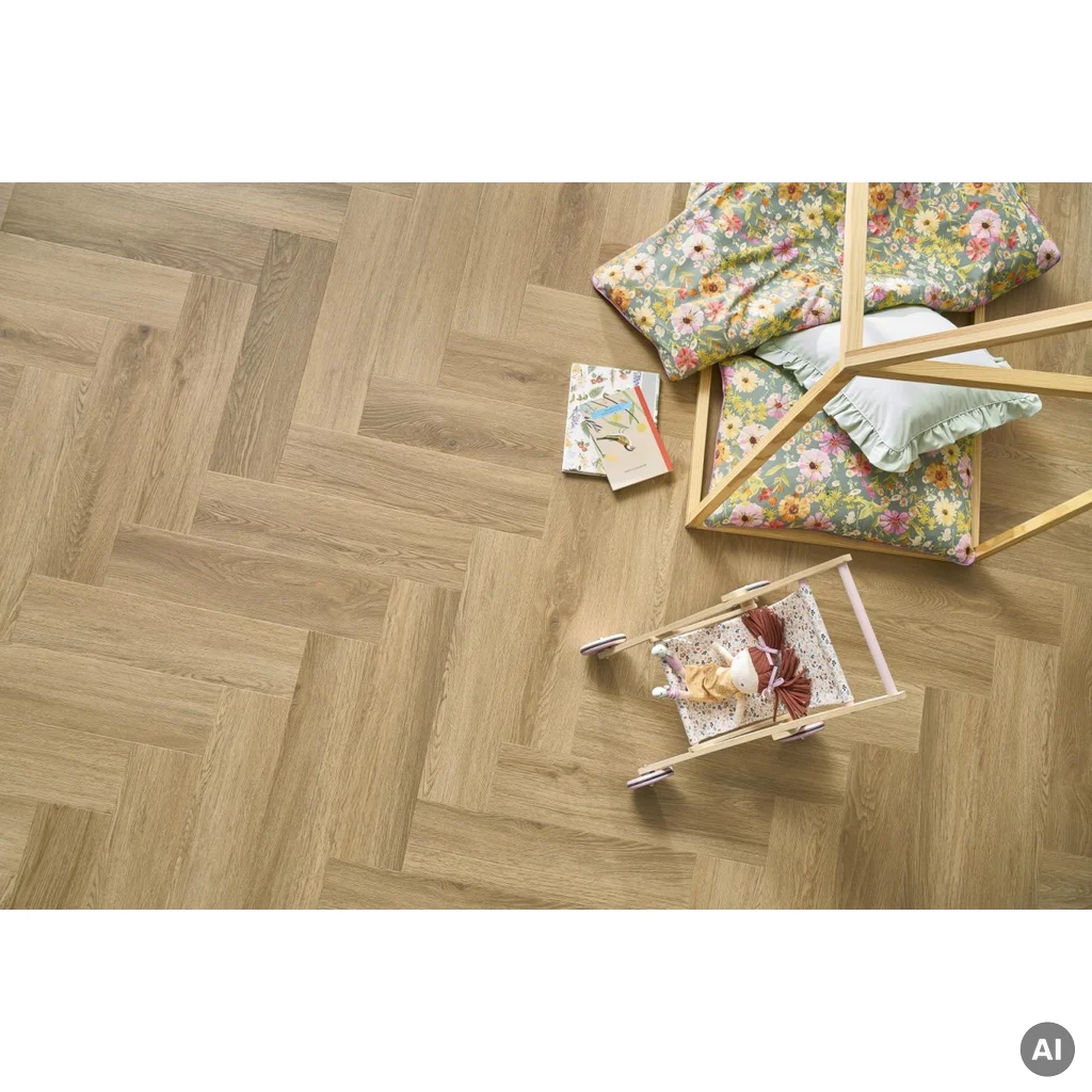 Panele winylowe SPC LVT Jodełka Dąb Burbon 5 mm TAK, 5905167857113