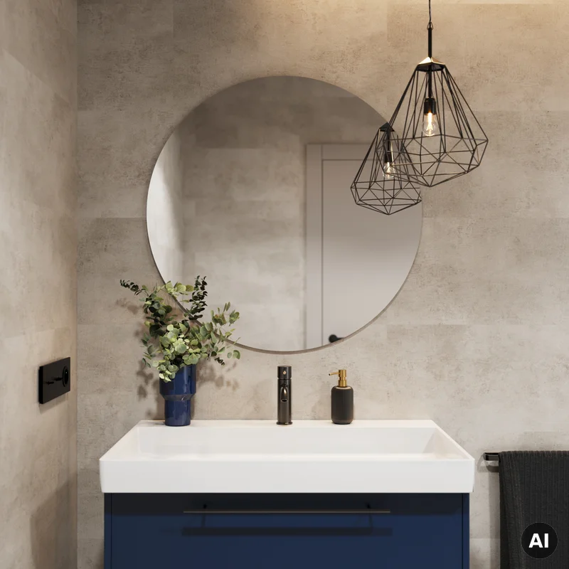 Panele ścienne Concrete Beige 30X60 Beton Beż Matowy 60642