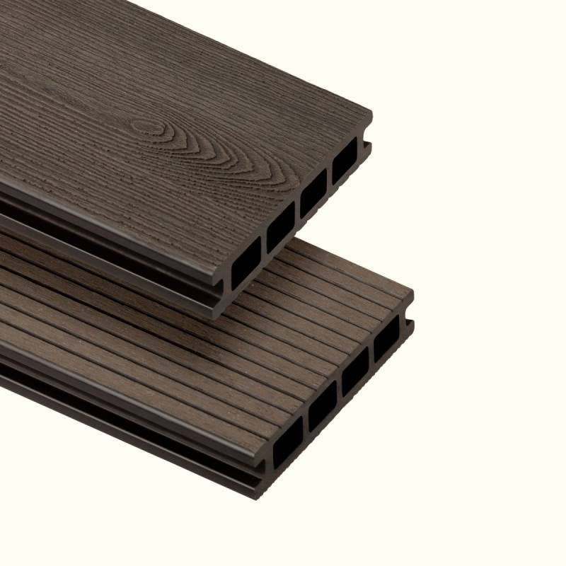 Deska tarasowa dwustronna BERGDECK S140 Heban 2,2m 25 mm, BB1105