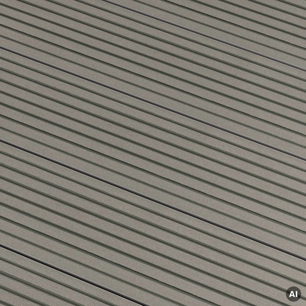 Deska tarasowa dwustronna BERGDECK szczotkowana Antracyt 2,4m 25 mm, BD1001