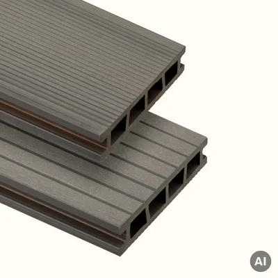 Deska tarasowa dwustronna BERGDECK szczotkowana Antracyt 2,4m 25 mm, BD1001