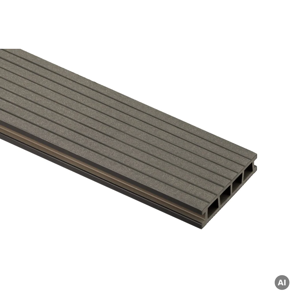 Deska tarasowa dwustronna BERGDECK szczotkowana Czarny 2,4m 25 mm, BD1002