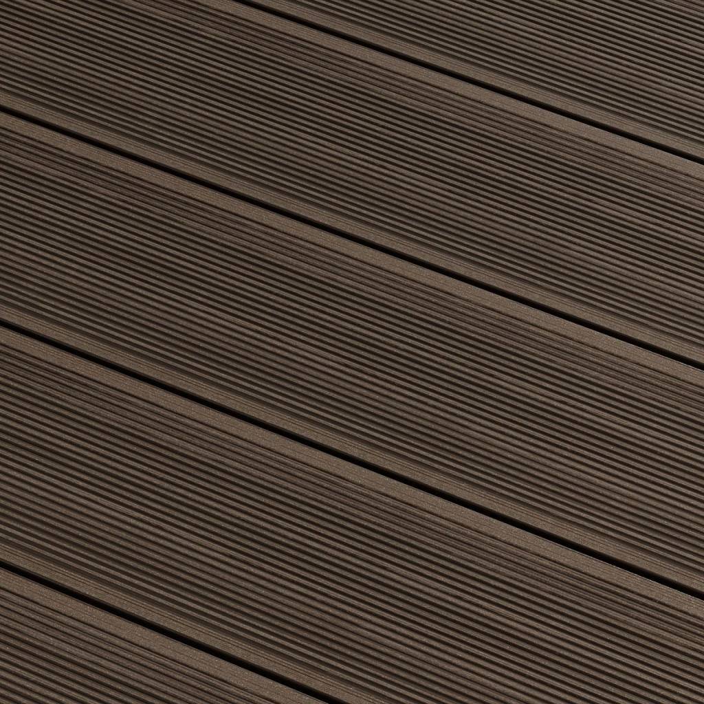 Deska tarasowa dwustronna BERGDECK B150 szczotkowana Orzech 2,4m 25 mm, BD1003