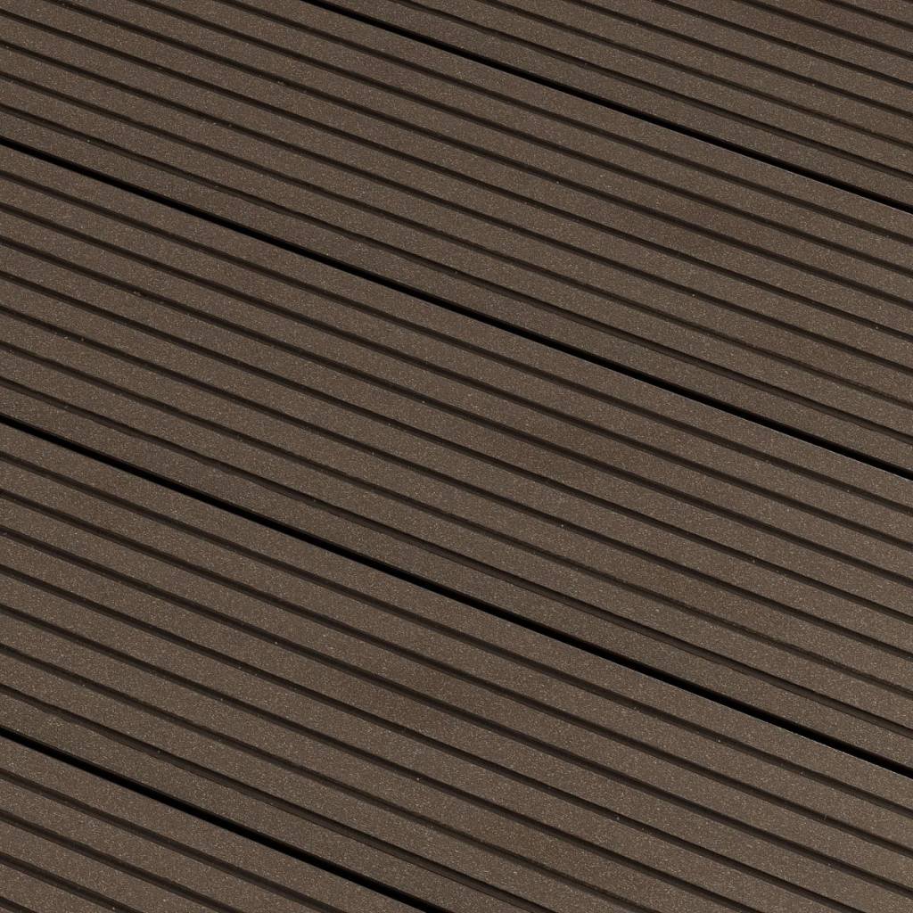 Deska tarasowa dwustronna BERGDECK B150 szczotkowana Orzech 2,4m 25 mm, BD1003