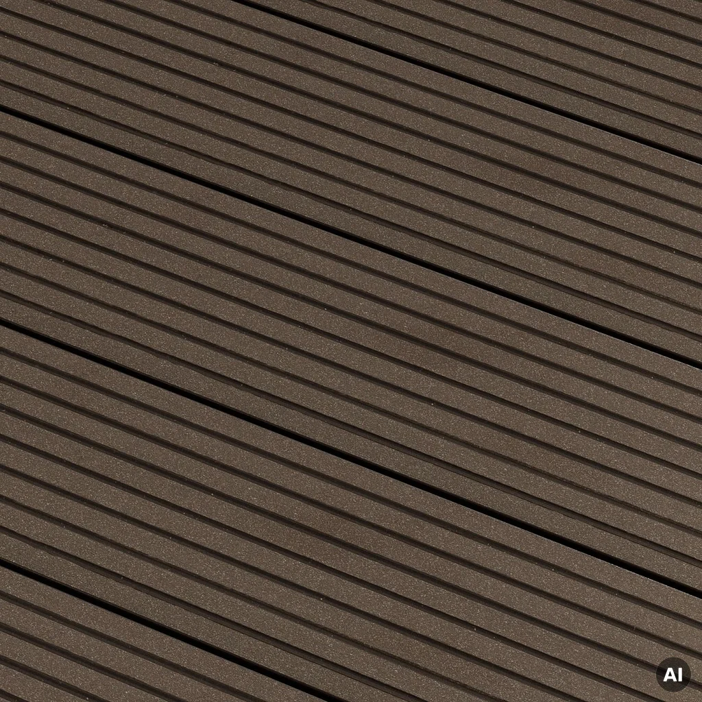 Deska tarasowa dwustronna BERGDECK szczotkowana Orzech 2,4m 25 mm, BD1003