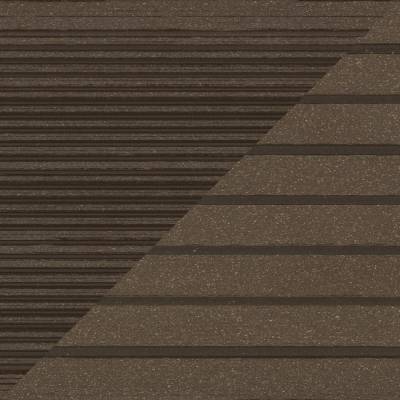 Deska tarasowa dwustronna BERGDECK B150 szczotkowana Orzech 2,4m 25 mm, BD1003