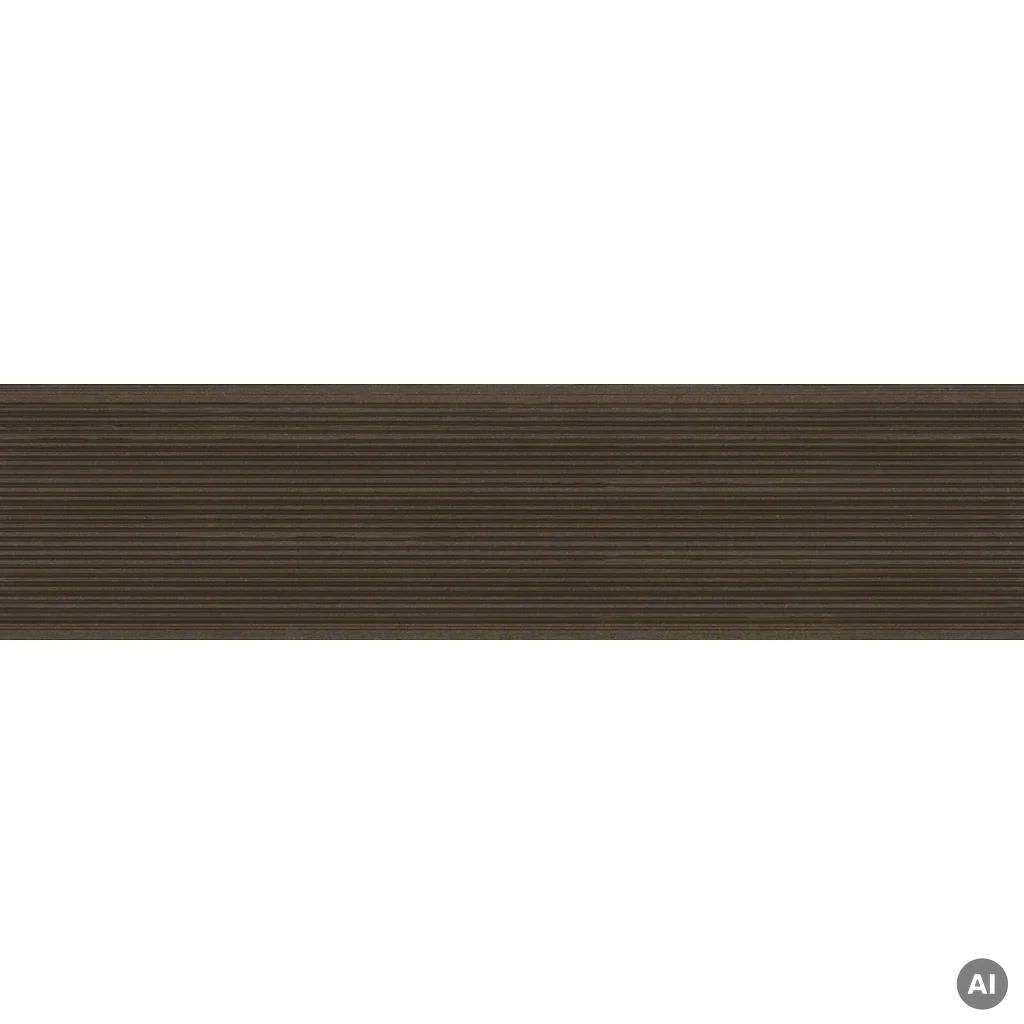 Deska tarasowa dwustronna BERGDECK szczotkowana Orzech 2,4m 25 mm, BD1003