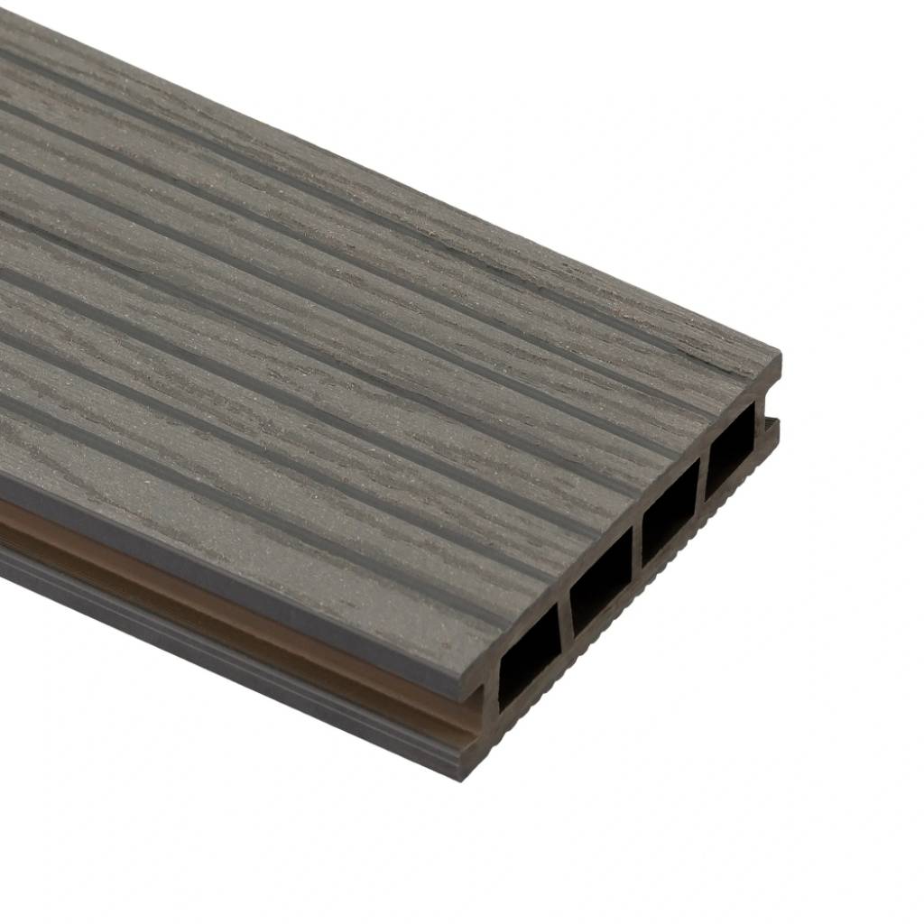 Deska tarasowa Wood szczotkowana Szara 2,4m 25 mm, BW0001